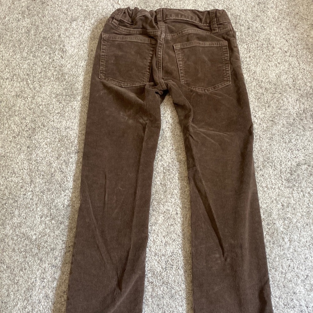Jcrew brown corduroy stretch pants boys size 6
